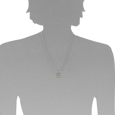 Kette mit Anhänger Silber 925/000, "Traum", Strandsand -Länge wählbar- Kette mit Anhänger Silber 925/000, "Traum", Strandsand -Länge wählbar-