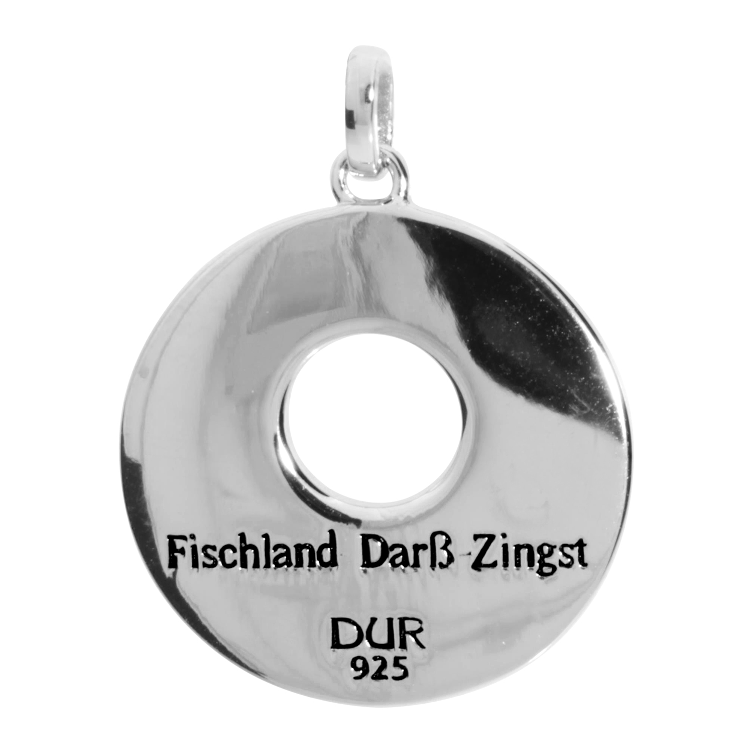 112-200030-0100-1 Anhänger Silber 925/000, "Fischland-Darß-Zingst", Strandsand