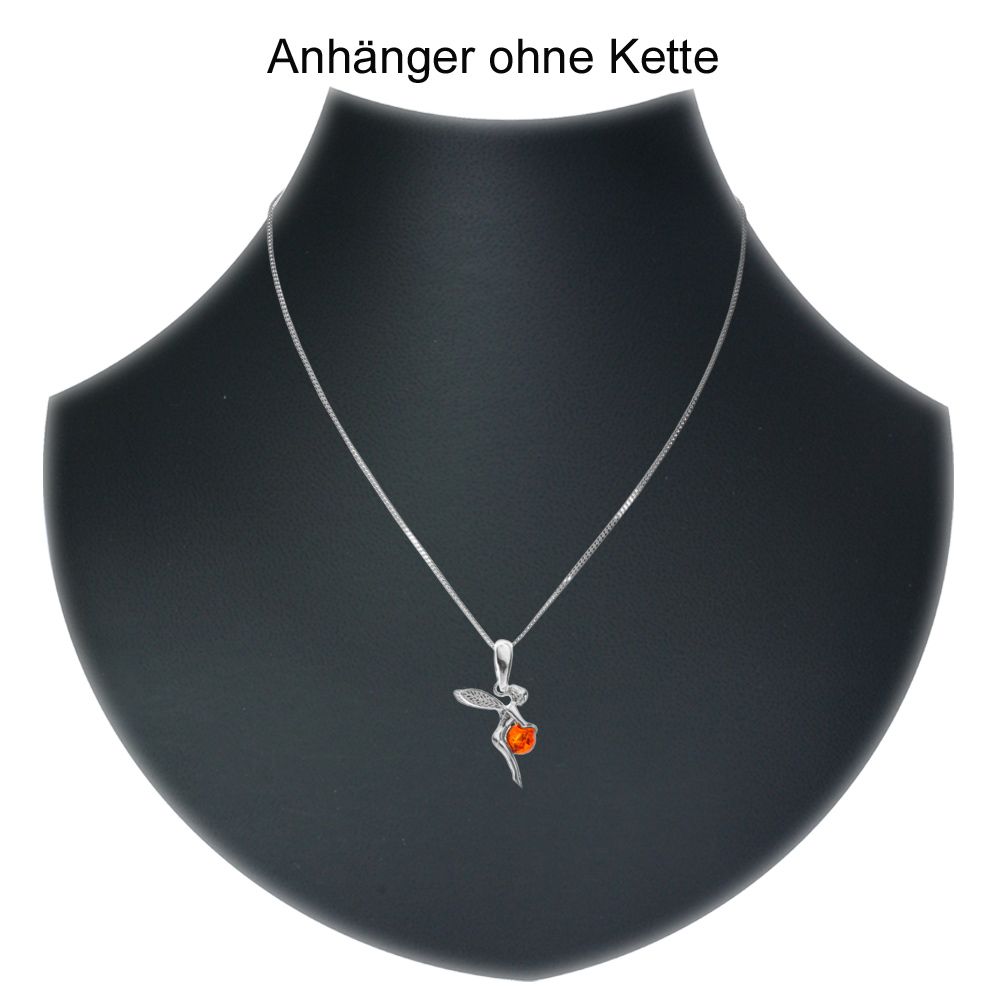 098-200060-01002Vo1Plzy4z2gqk Anhänger Silber 925/000, "Elfe", Bernstein