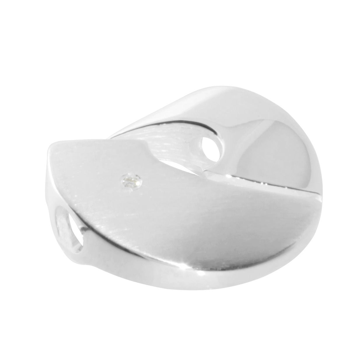 001-203272-00011 Anhänger-Gleiter Silber 925/000, Brillant 0,015 ct tw/si