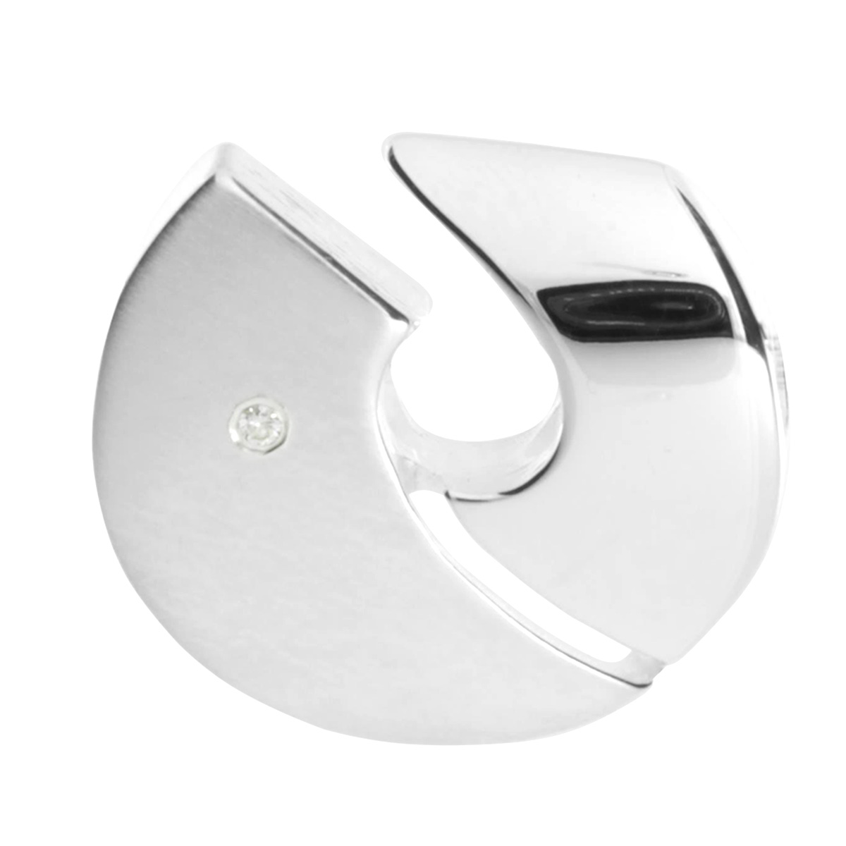 001-203272-0001 Anhänger-Gleiter Silber 925/000, Brillant 0,015 ct tw/si