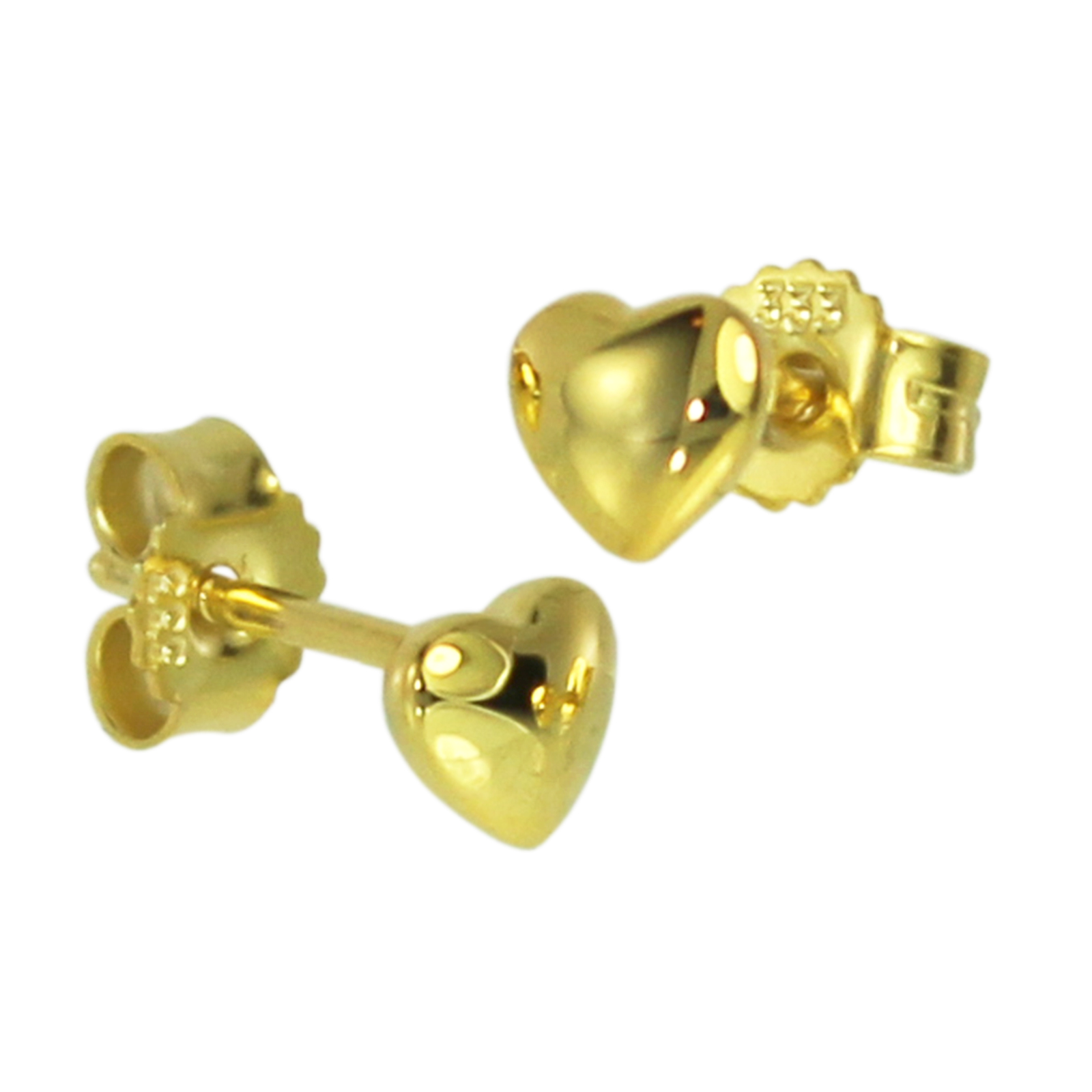Ohrstecker "Herz" Gold 333/000  Ohrstecker "Herz" Gold 333/000