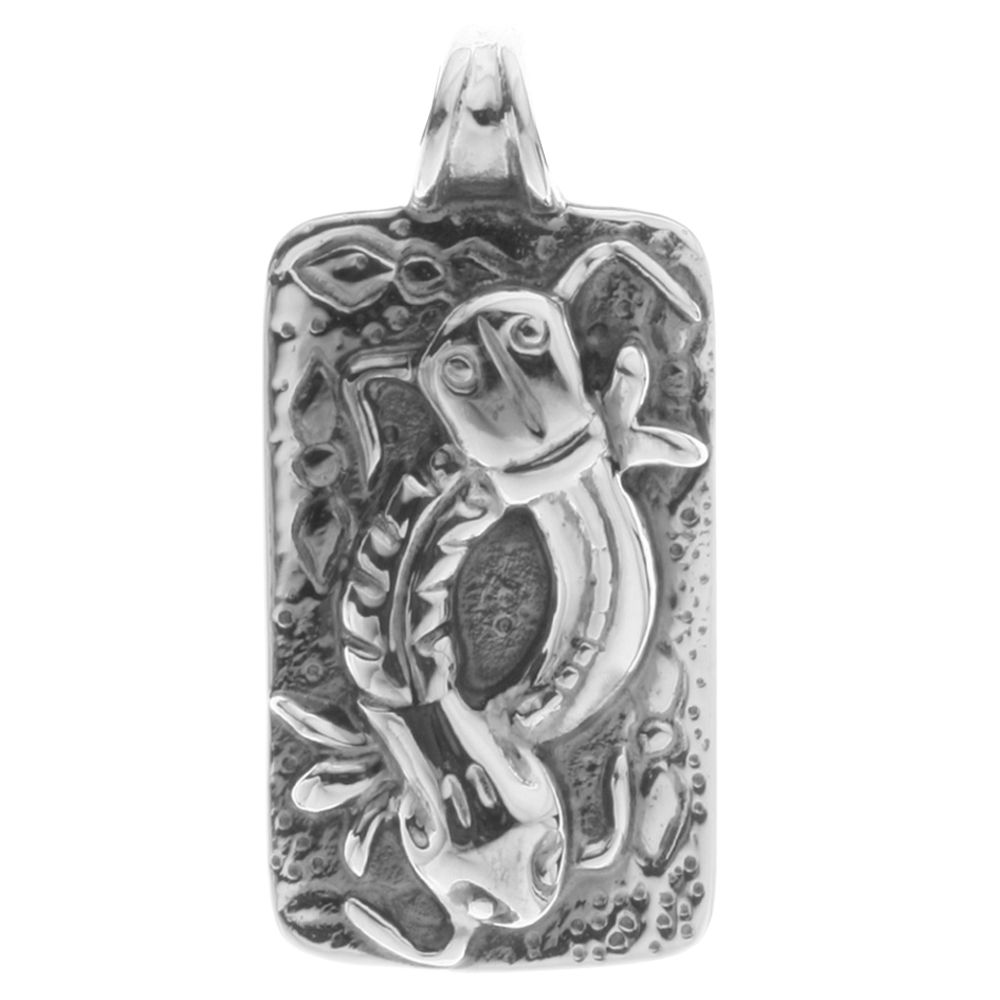 001-203575-0100 Anhänger Fische, Silber 925/000