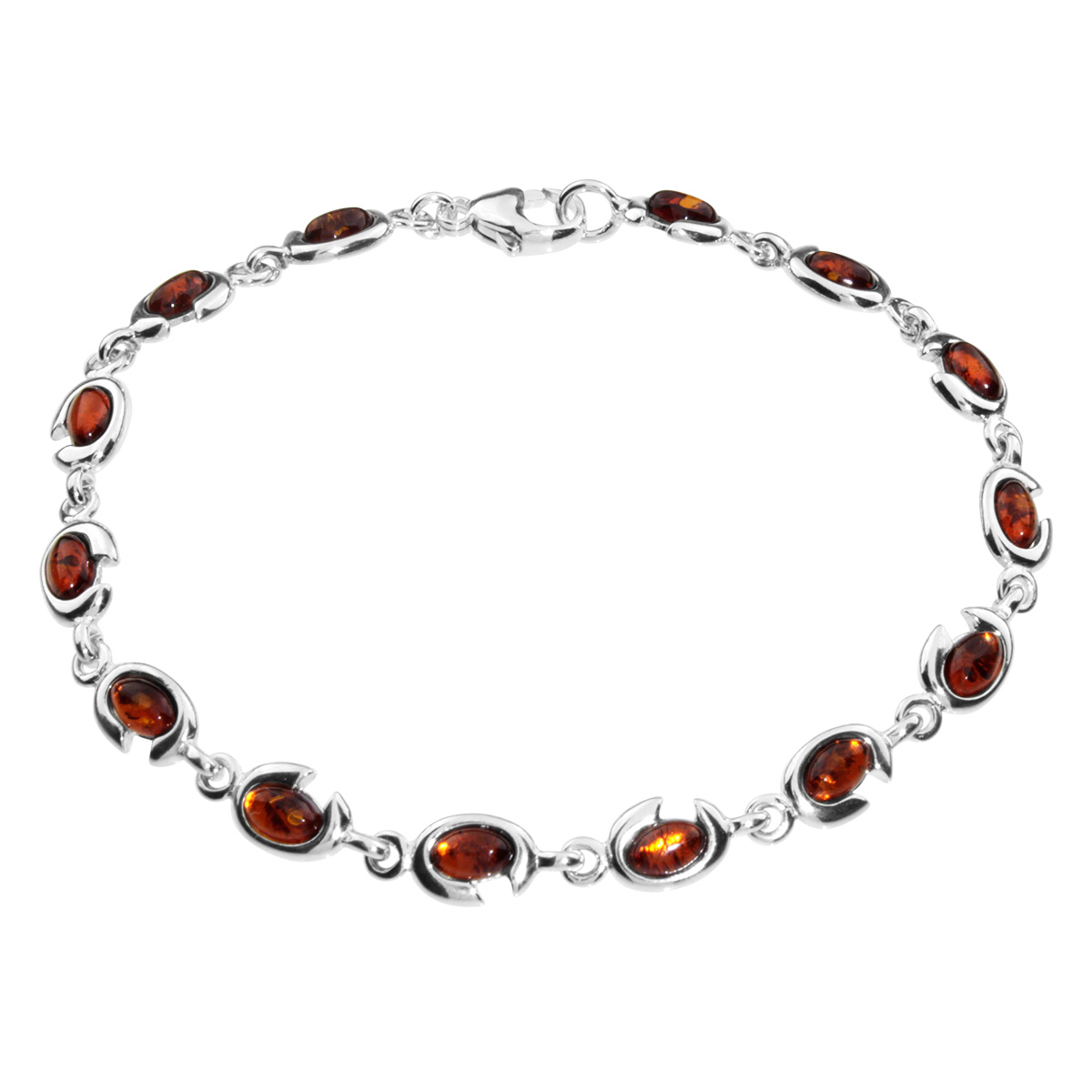 089-210130-0100590c8abd562ca Armband, Silber 925/000, Bernstein