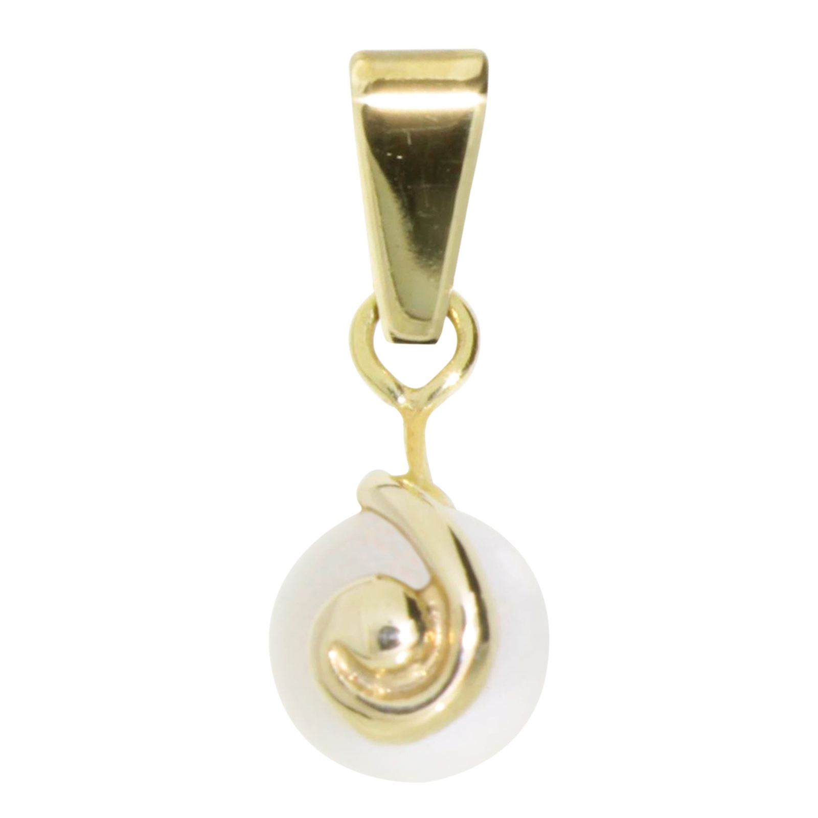 Anhänger Gold 333/000, Süßwasserperle Anhänger Gold 333/000, Süßwasserperle