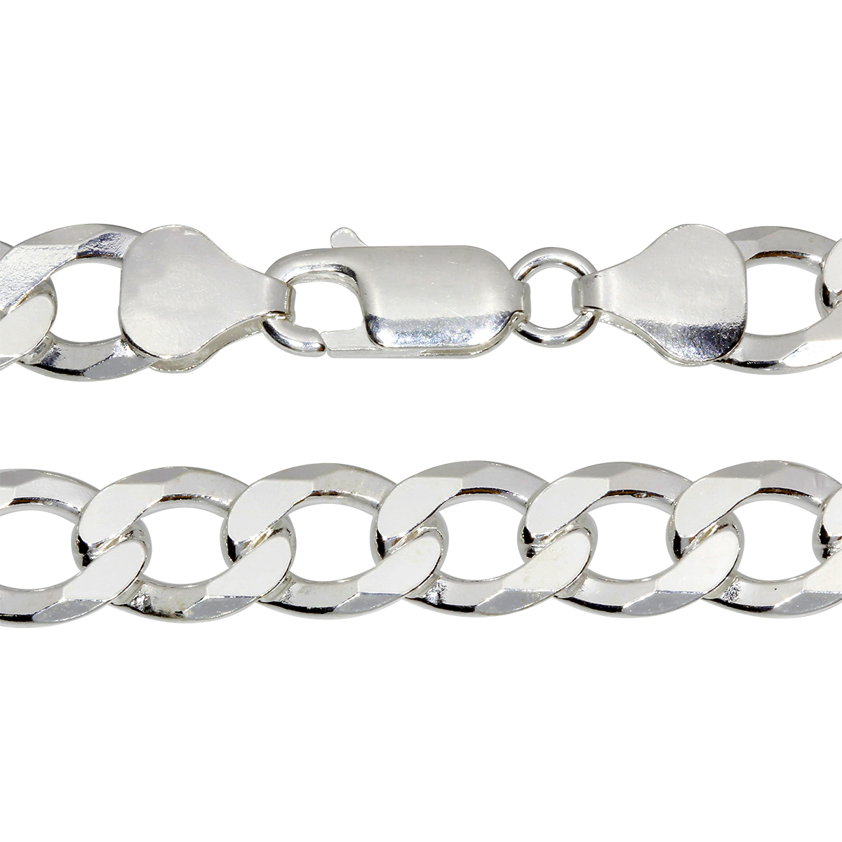 4250054227113 Armband Silber 925/000, Panzer 7,9 mm breit -Länge wählbar-
