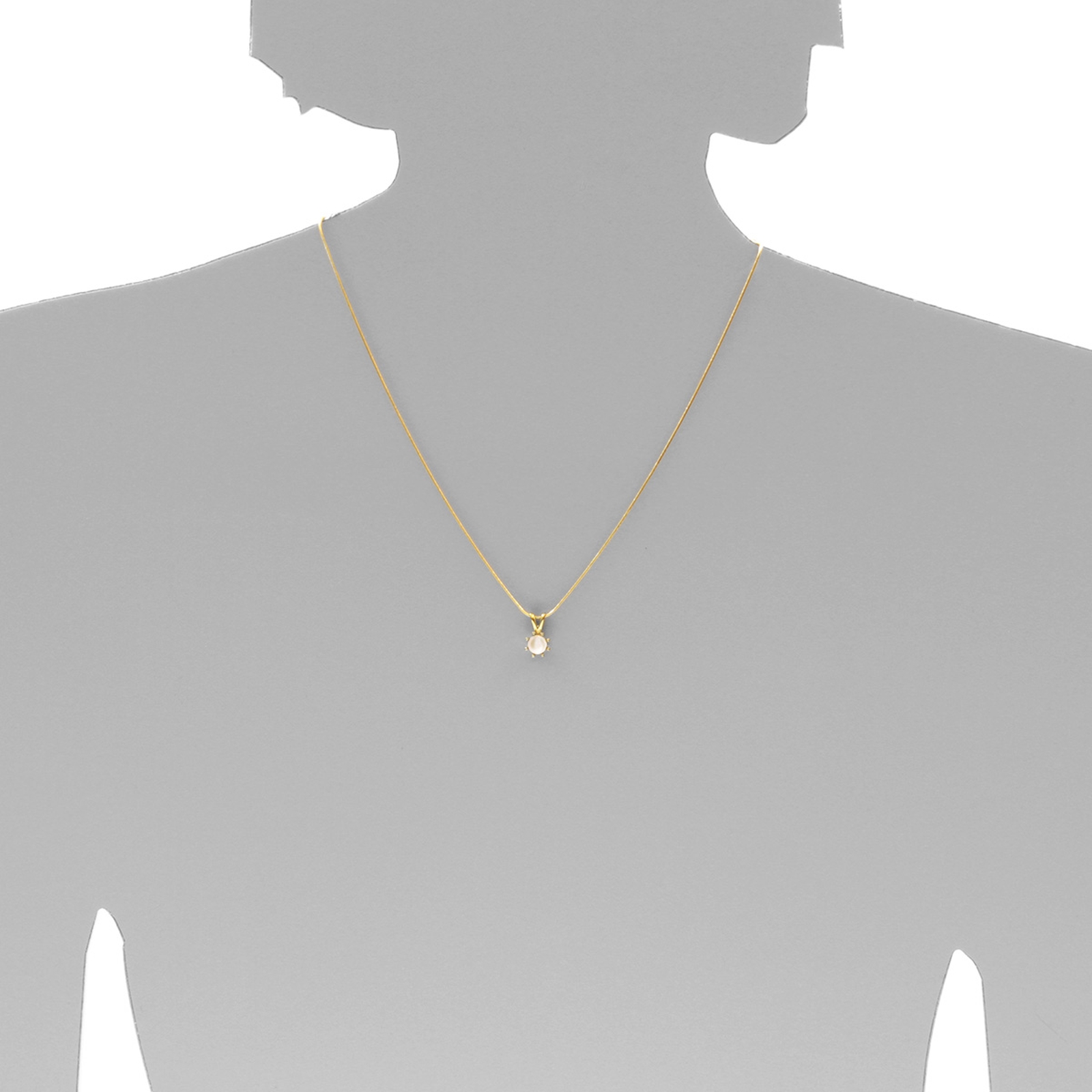 001-100500-0001s Anhänger Gold 333/000, Zuchtperle