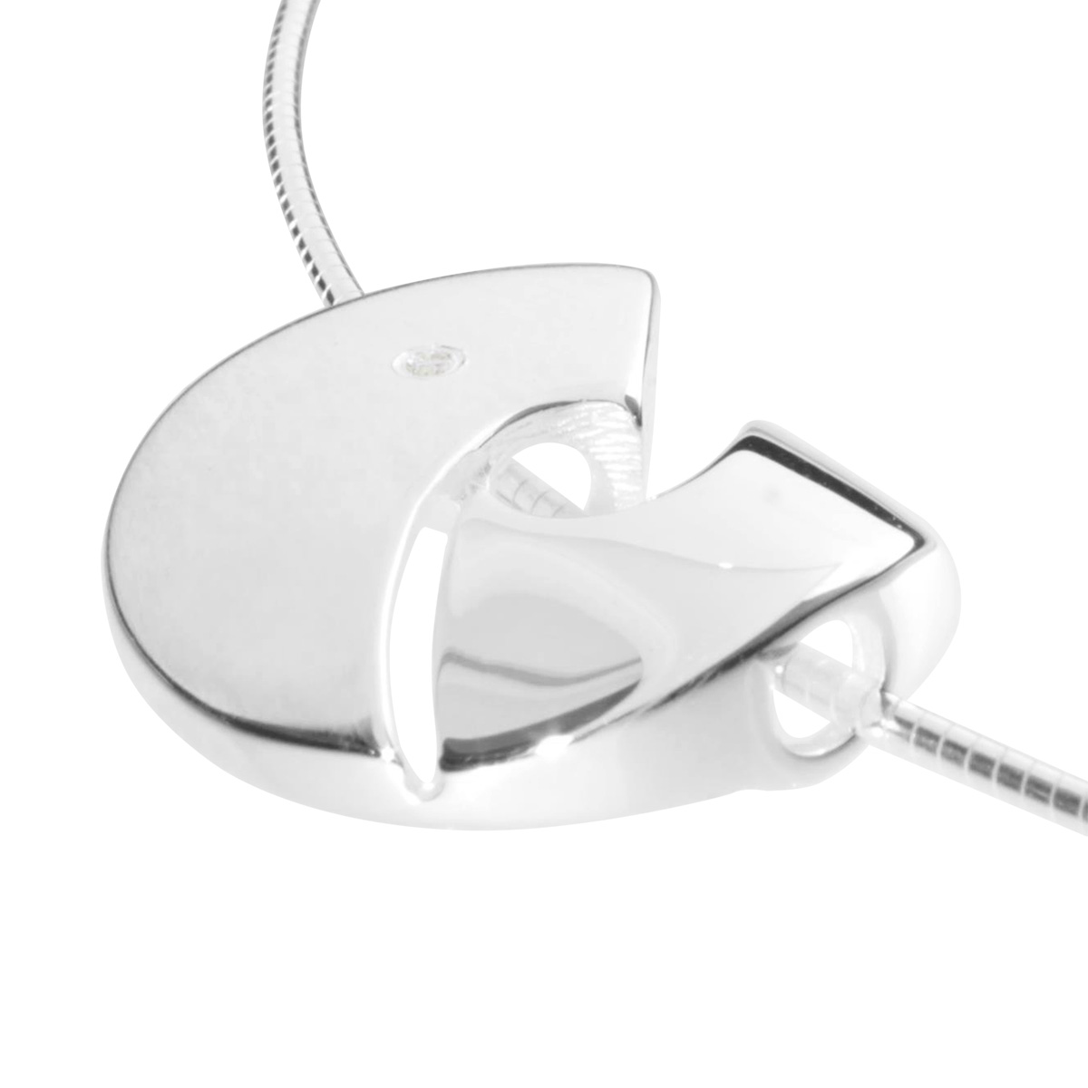 001-203272-A14515852b8d158450 Set Silber 925/000, Brillant 0,015 ct