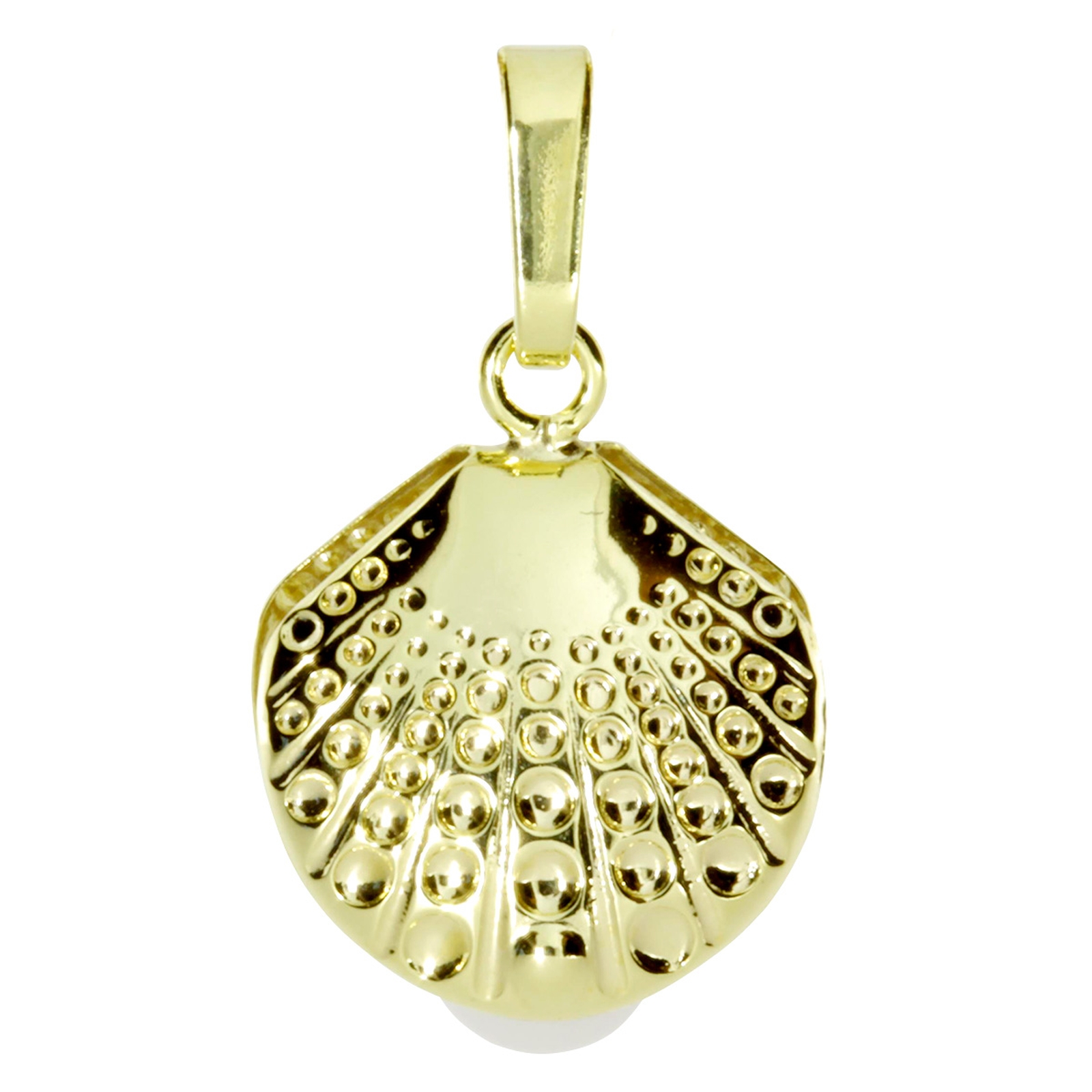 Anhänger Gold 333/000, Muschel, Süßwasserzuchtperle Anhänger Gold 333/000, Muschel, Süßwasserzuchtperle
