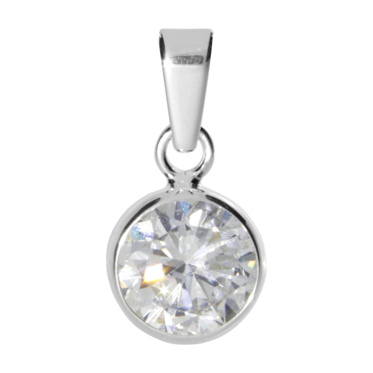 Anhänger Silber 925/000, Zirkonia
