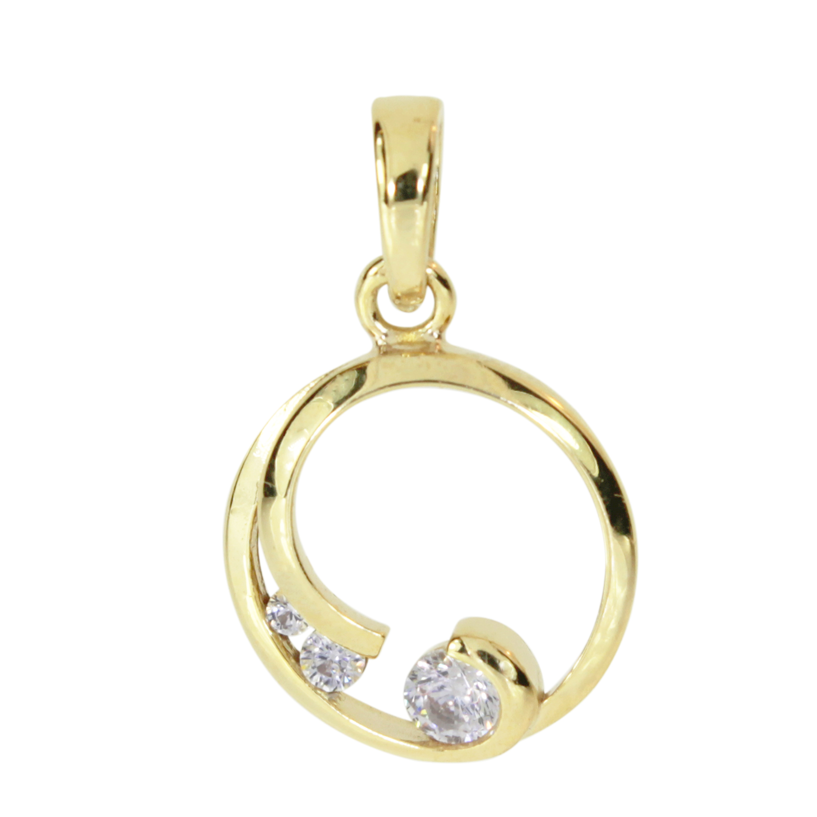 Anhänger Gold 333/000, Zirkonia