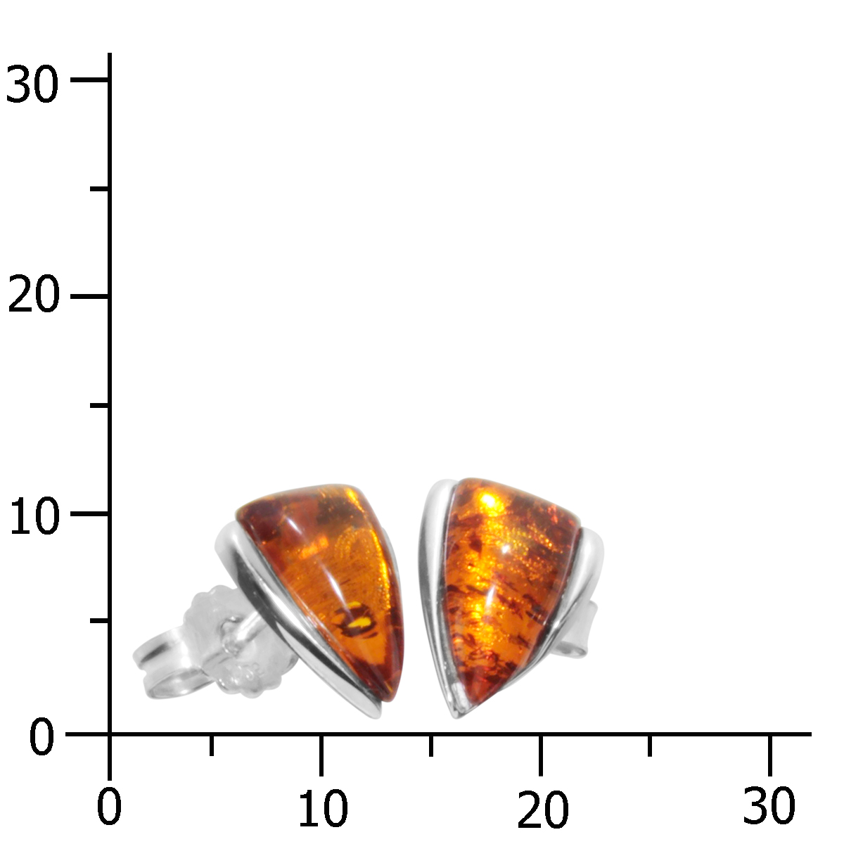 001-263367-0100k5735a0e237390 Set Silber 925/000, Bernstein