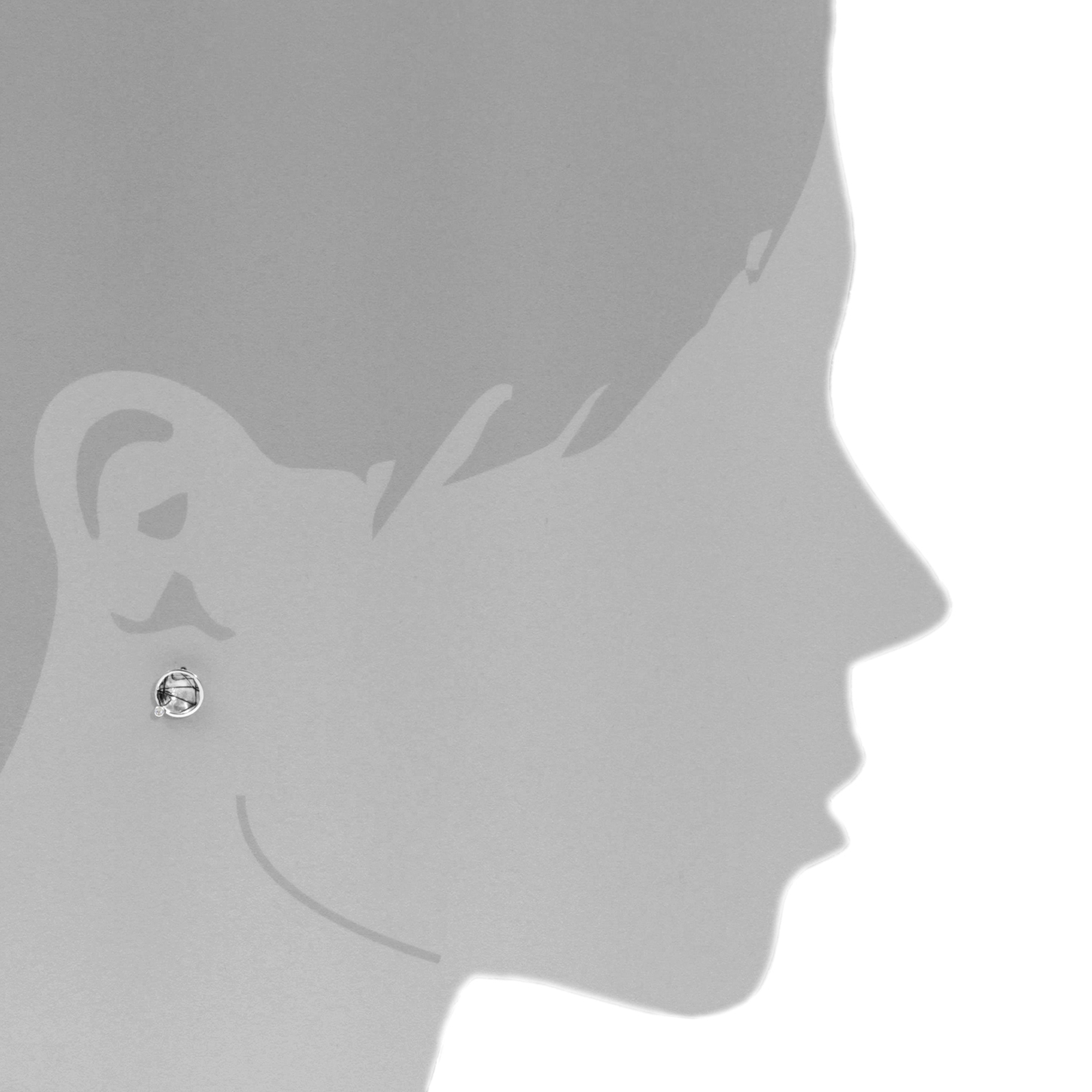 Ohrstecker Silber 925/000, Zirkonia, Sarah Vicenza   Ohrstecker Silber 925/000, Zirkonia, Sarah Vicenza