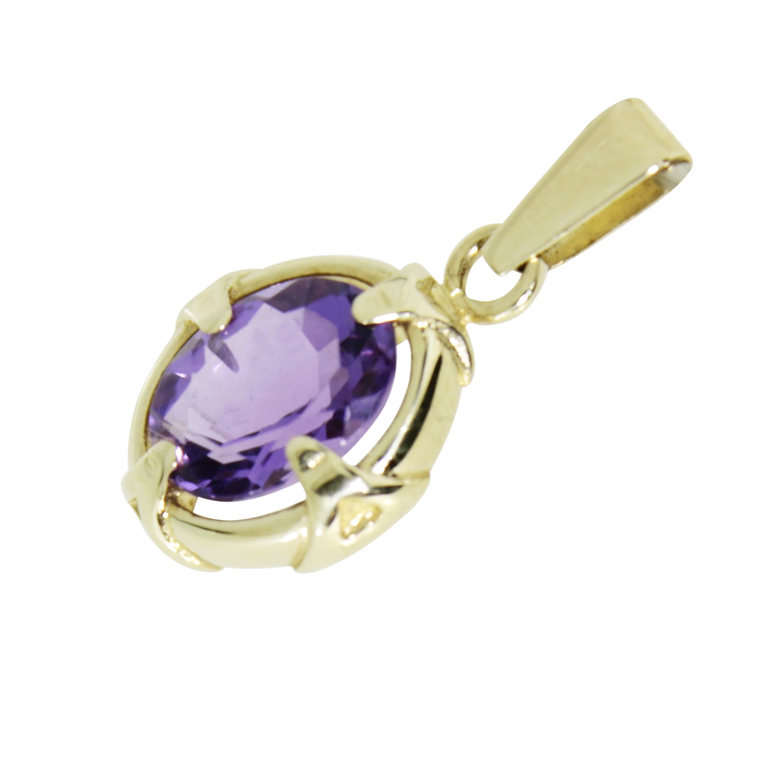Anhänger Gold 333/000, Amethyst  Anhänger Gold 333/000, Amethyst
