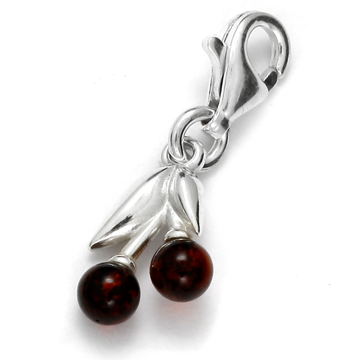 105-20CH15-0100 Charm Silber 925/000, Kirschen, Bernstein