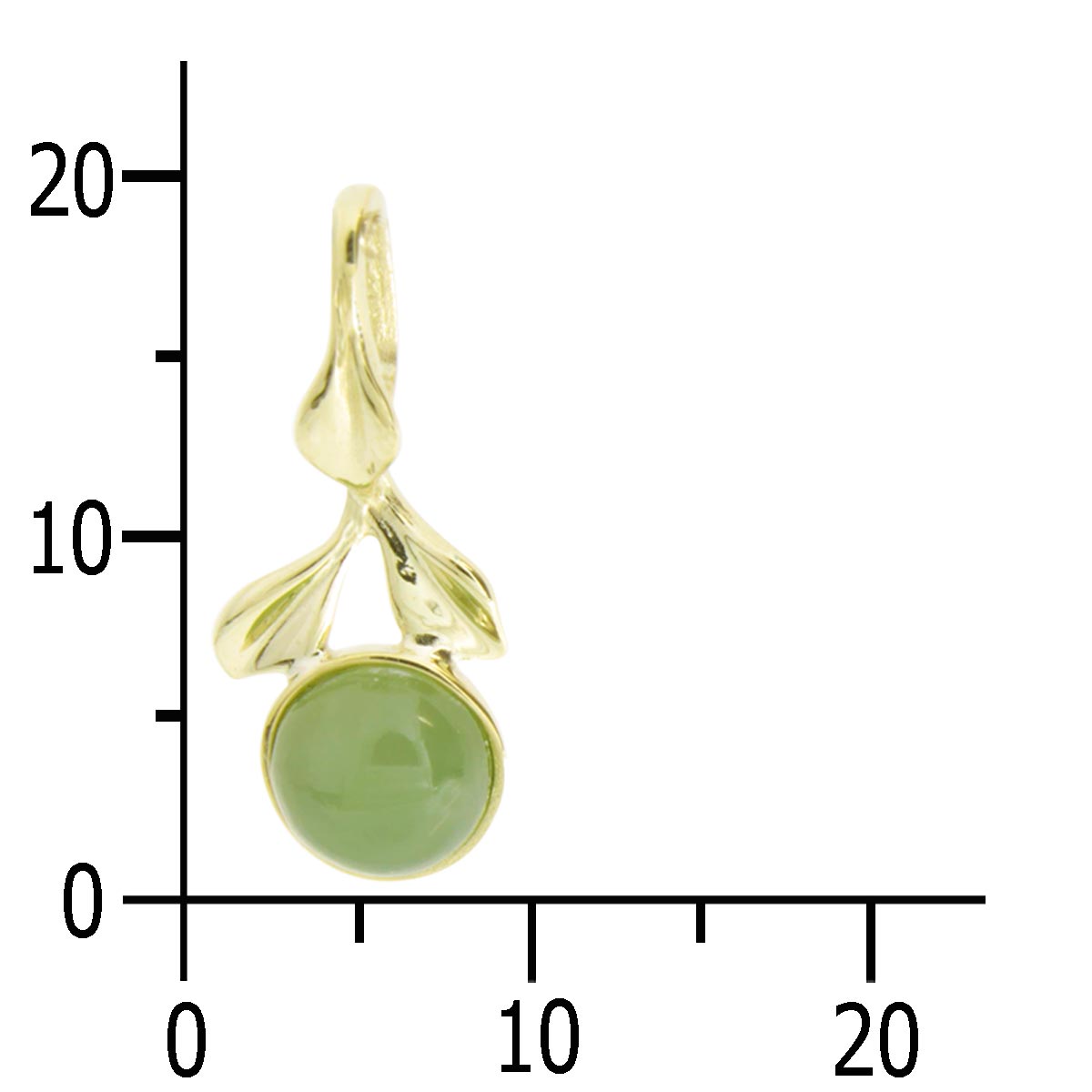 001-100360-0001k5971dfba0fe1f Anhänger Gold 333/000, Jade