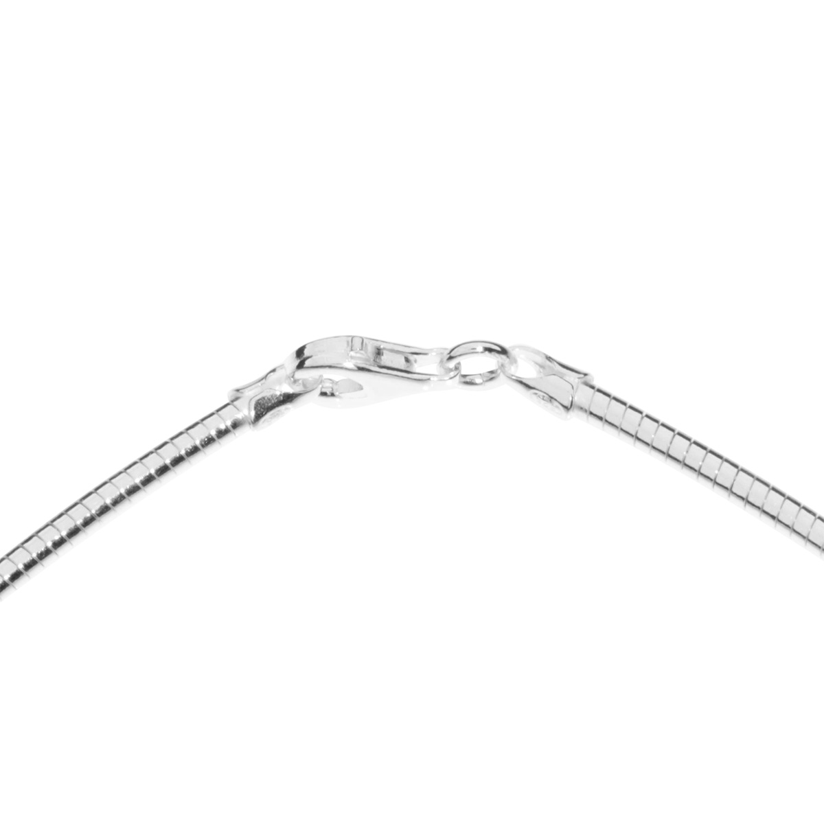 002-29C220-04201 Halsreif Silber 925/000, Omega 2,2 mm - Länge wählbar -