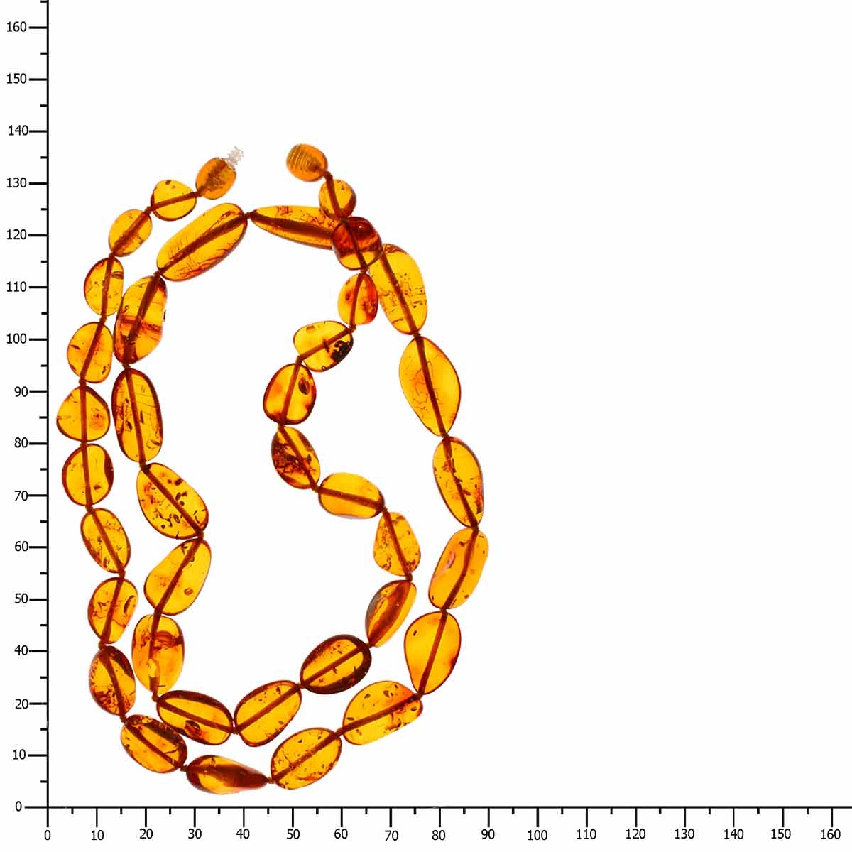 075-440071-6022k Bernsteinkette, 60 cm
