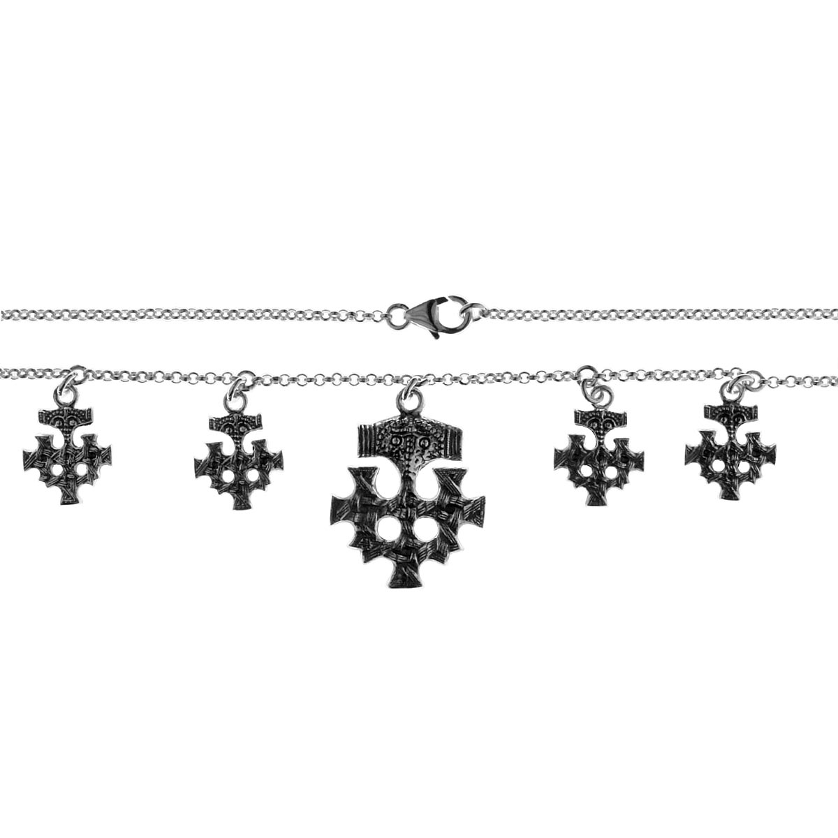 Collier Hiddensee, Silber 925/000, oxyd.