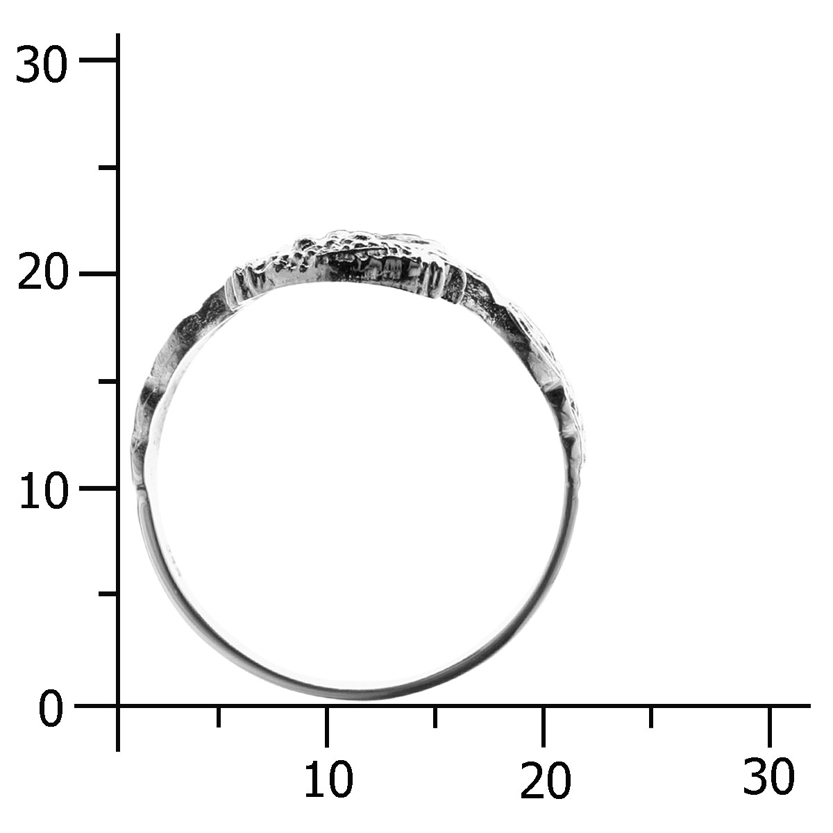 4250054223474-PT04 Ring Hiddensee Silber 925/000, -Größe wählbar-