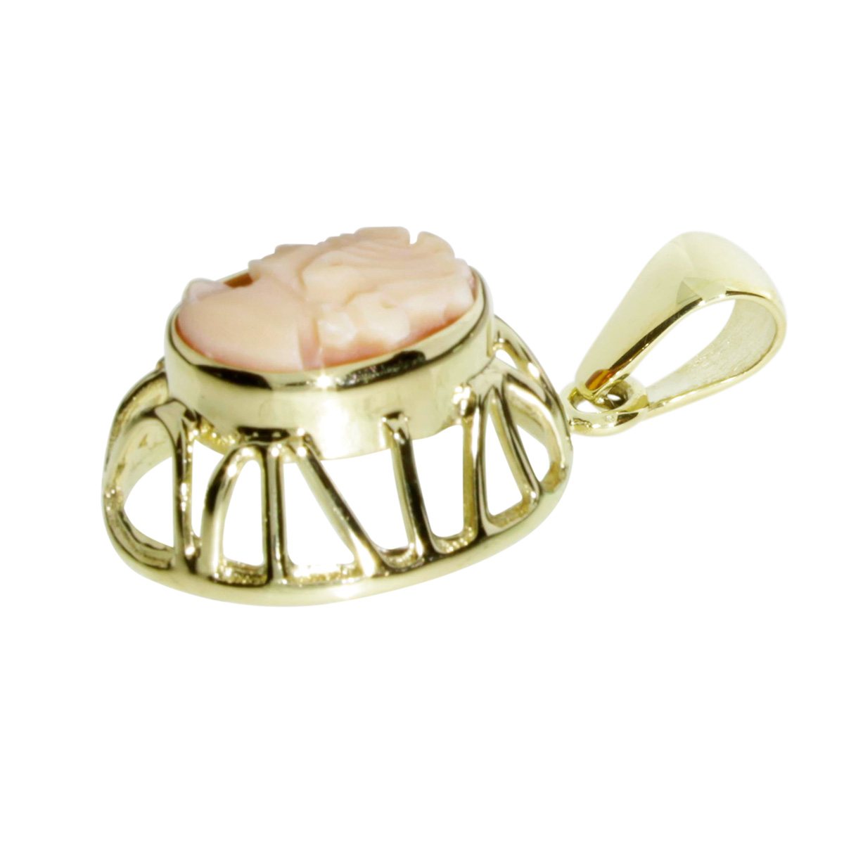 001-100616-00091 Anhänger Gold 333/000, Gemme