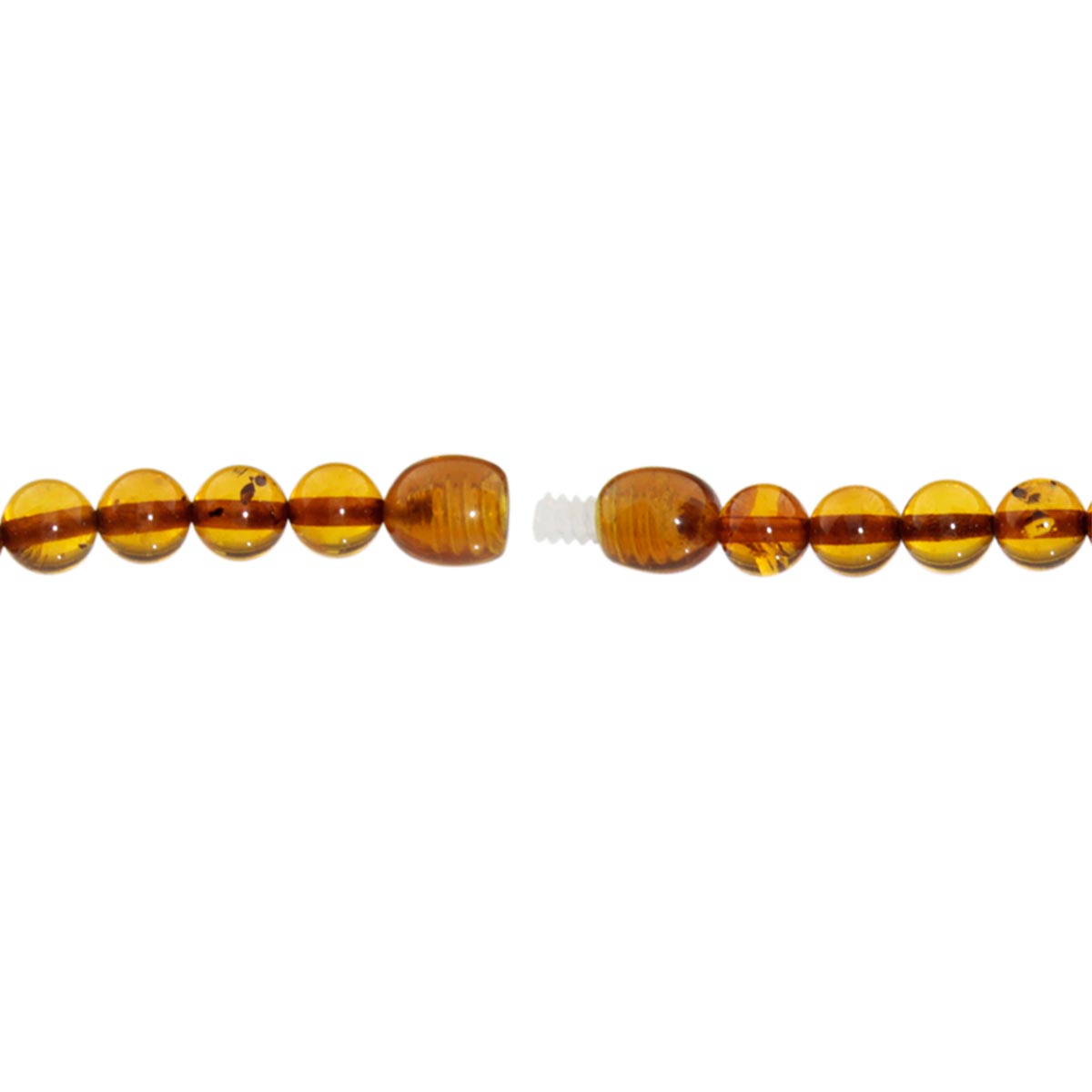 058-440011-06451593157fc2828a Bernsteinkette, Kugel 6 mm, -Länge wählbar-