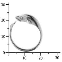 4250054223429-PT04 Ring Silber 925/000, -Größe wählbar-