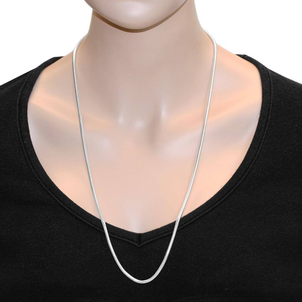 4250054293378-PT01 Kette Silber 925/000, Schlange 3,0 mm - Länge wählbar -
