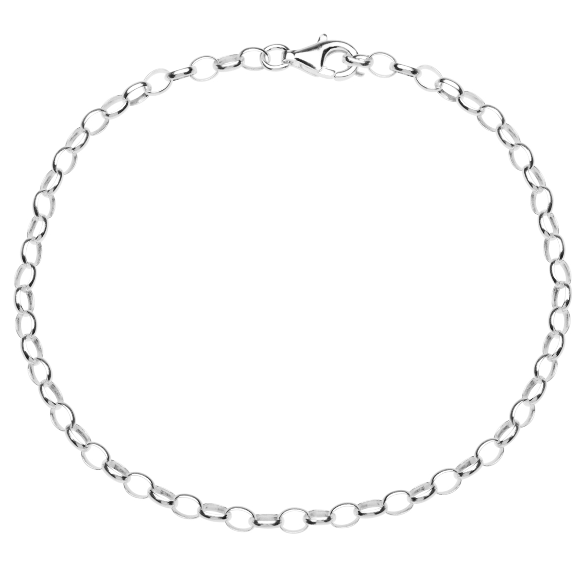 Charmsarmband, 19 cm,  Silber 925/000