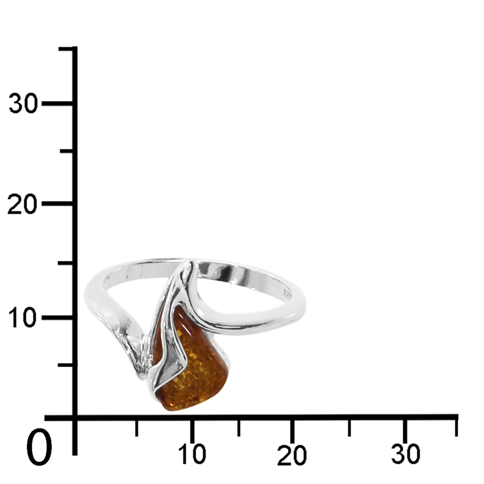 Ring Silber 925/000, Bernstein -Größe wählbar-   Ring Silber 925/000, Bernstein -Größe wählbar-