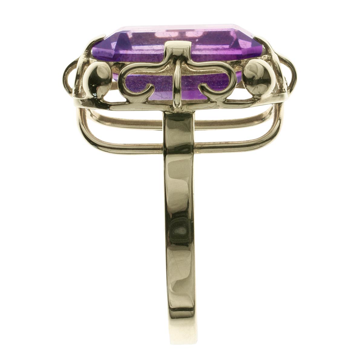 Ring Gold 333/000, Amethyst -Größe wählbar-