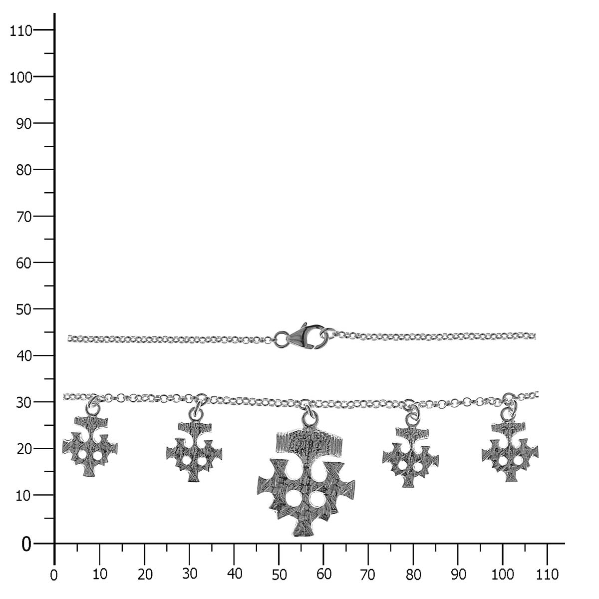 4250054222088-PT04 Collier Hiddensee, Silber 925/000