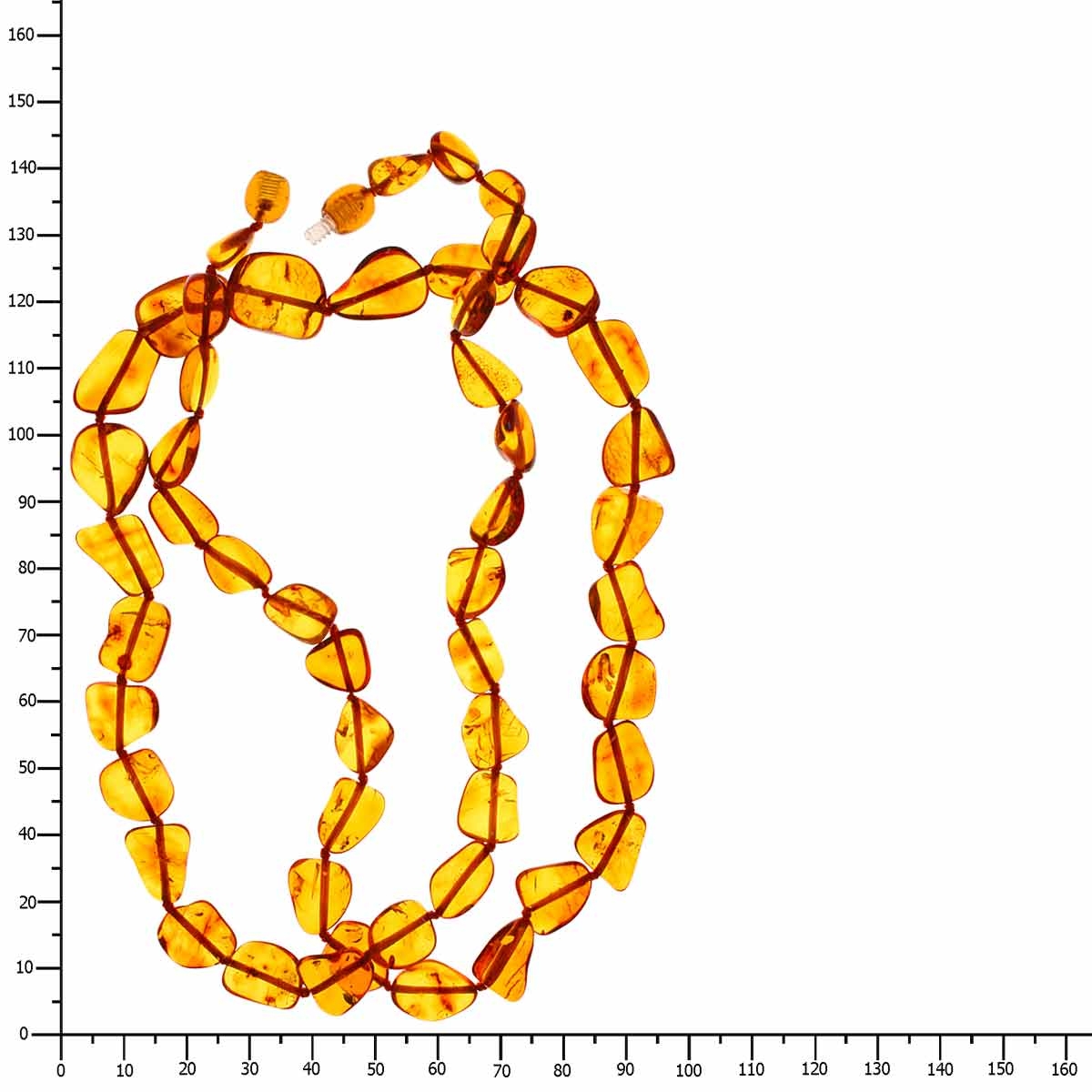 053-440091-7019k Bernsteinkette, 70 cm
