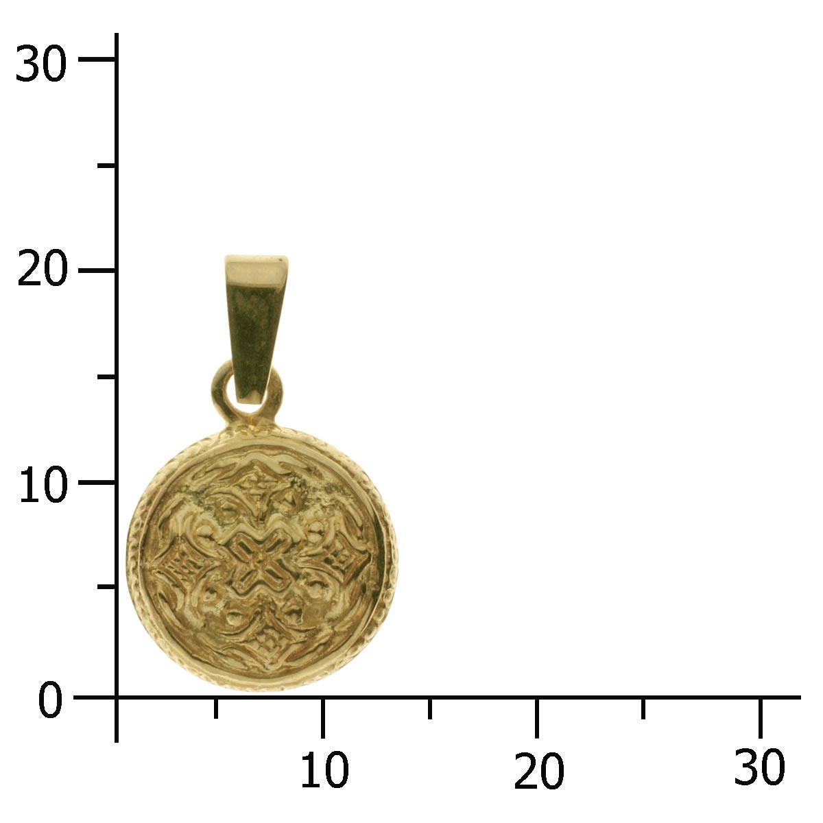4250054223184-PT04 Anhänger Hiddensee, Gold 333/000
