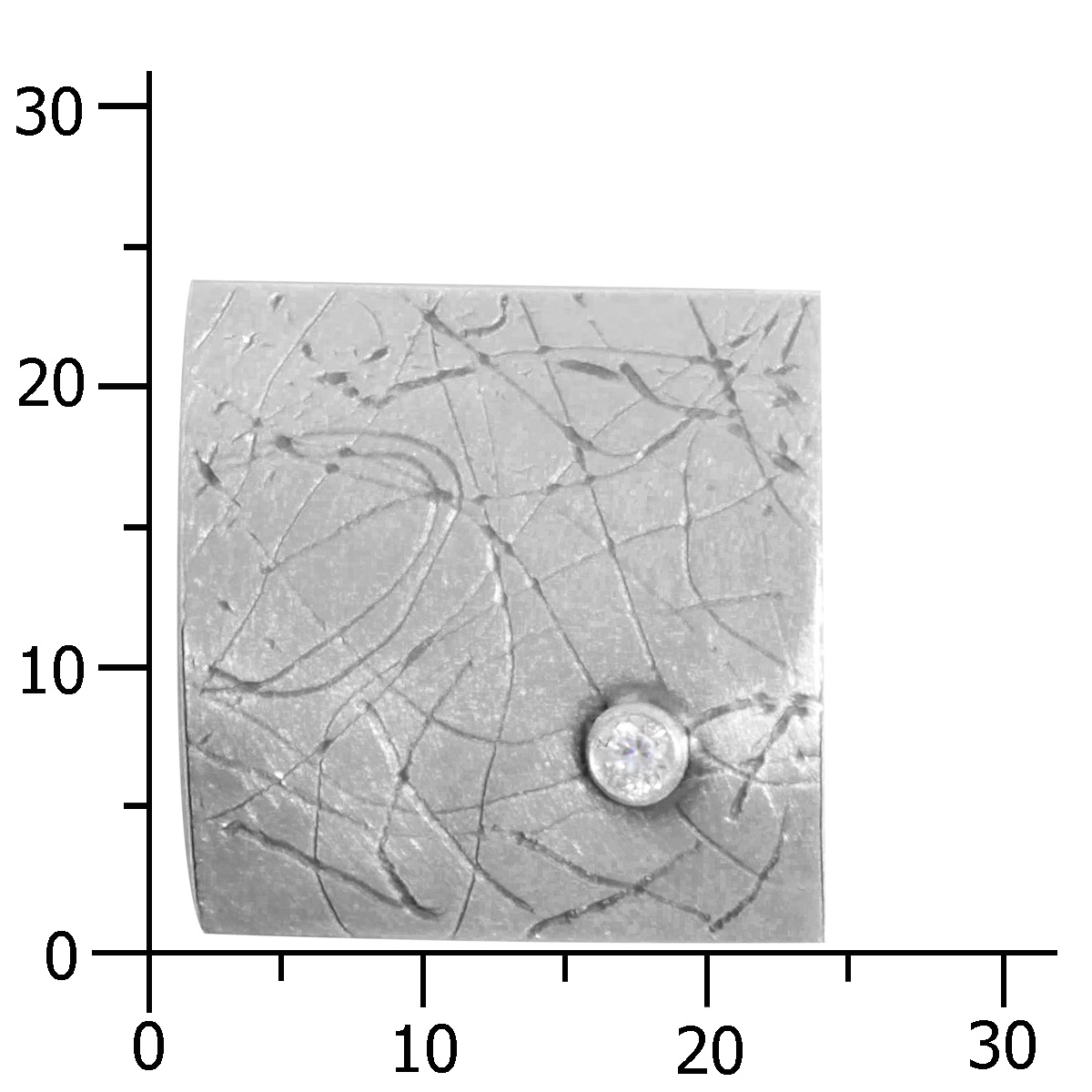 001-203659-0200K Anhänger Silber 925/000, Zirkonia, Sarah Vicenza