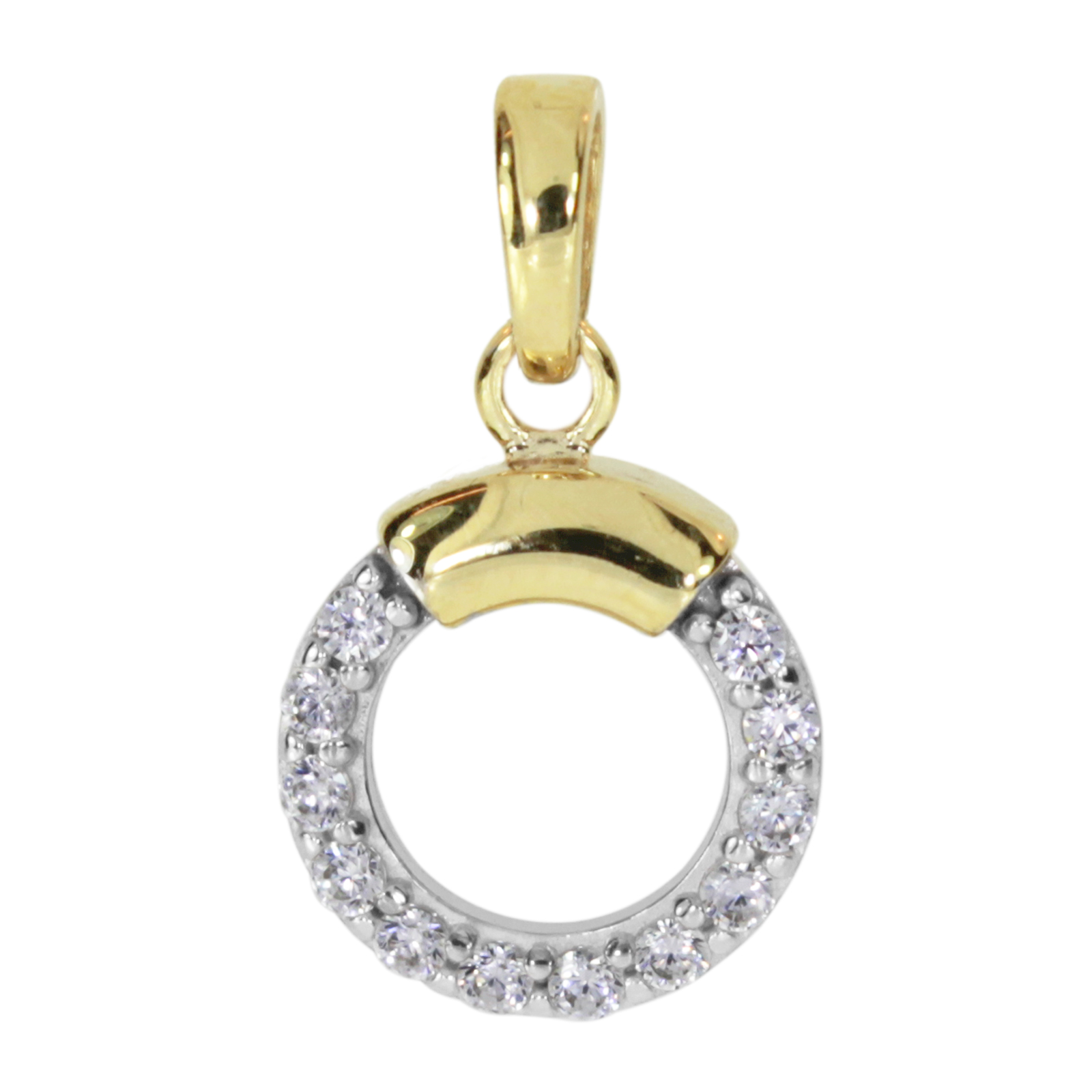 Anhänger Gold 333/000, Zirkonia