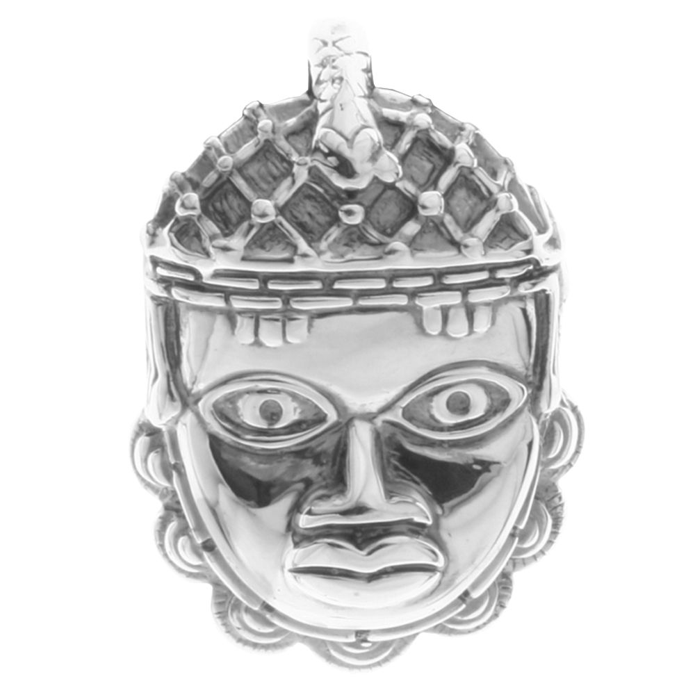 001-203573-0100 Anhänger Maske, Silber 925/000