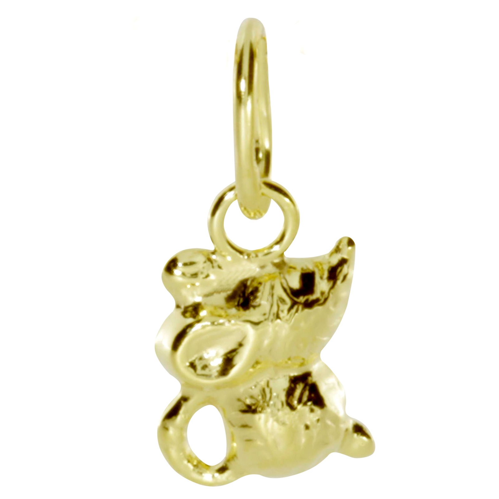 Anhänger, Gold 333/000,  Mäuschen Anhänger, Gold 333/000,  Mäuschen