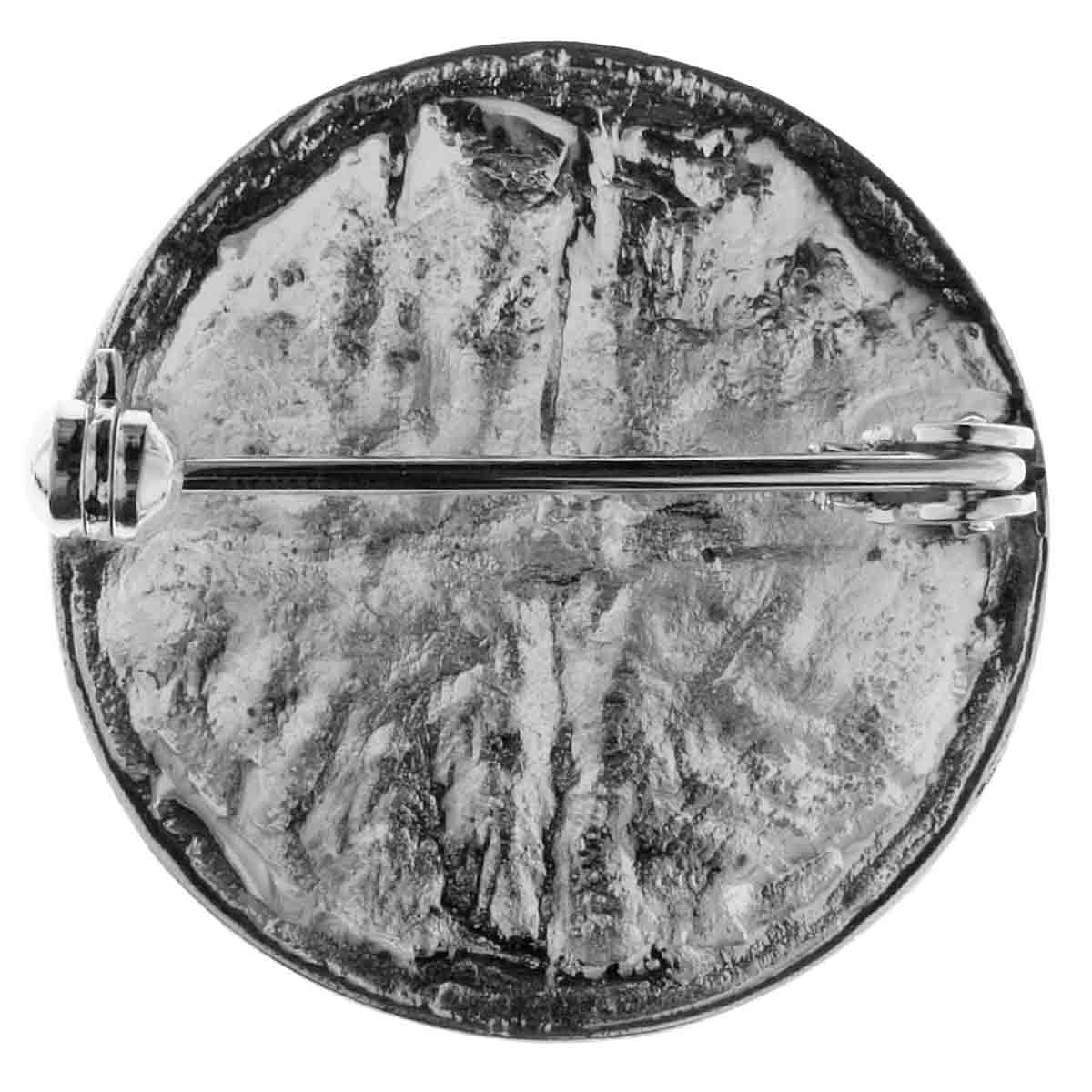 4250054221968-PT01 Brosche Hiddensee, Silber 925/000, oxyd.
