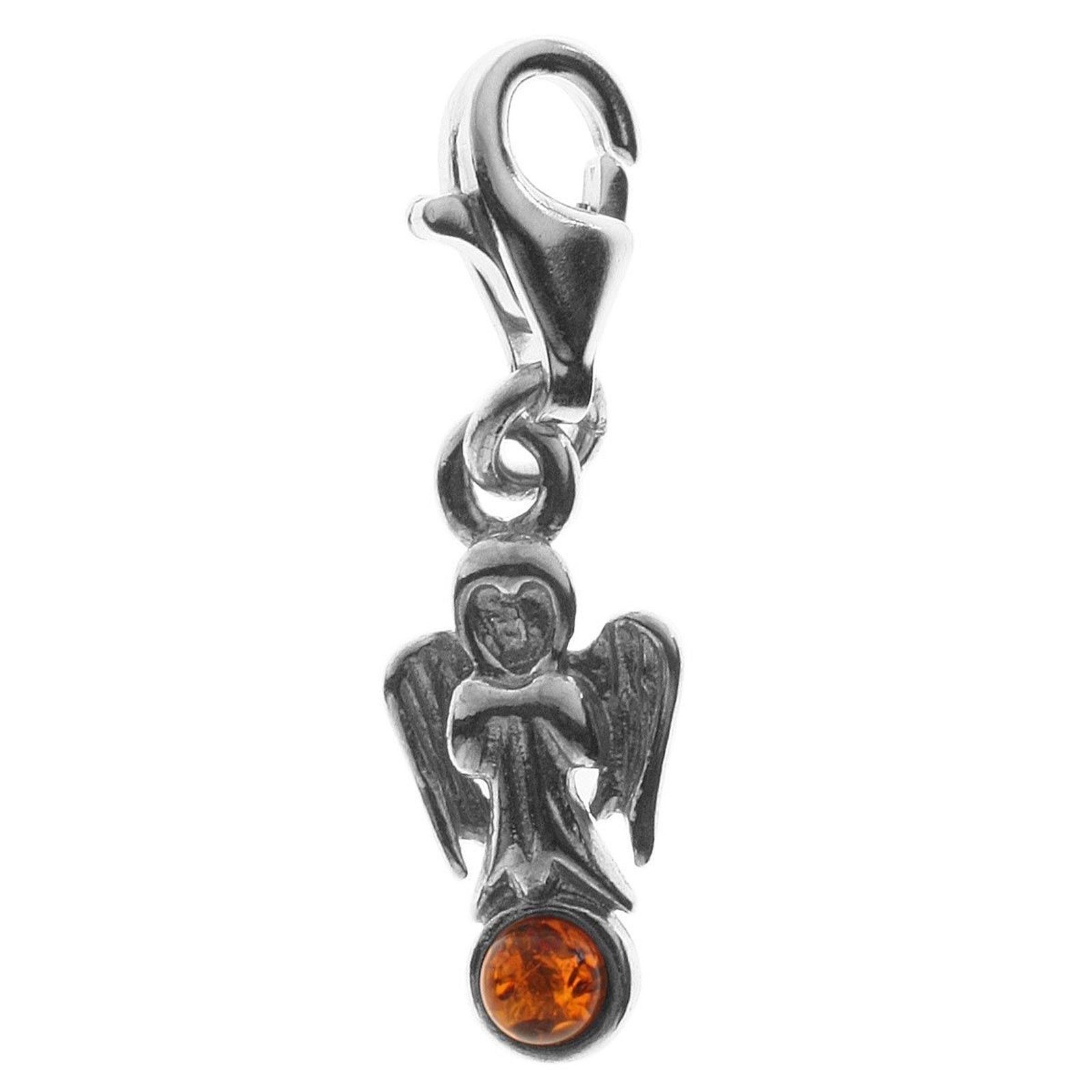 098-200930-0200 Charm Silber 925/000, Engel,  Bernstein