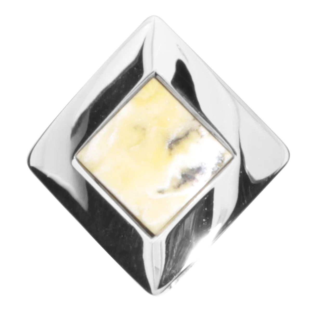 Anhänger-Gleiter Silber 925/000, Bernstein- Unikat