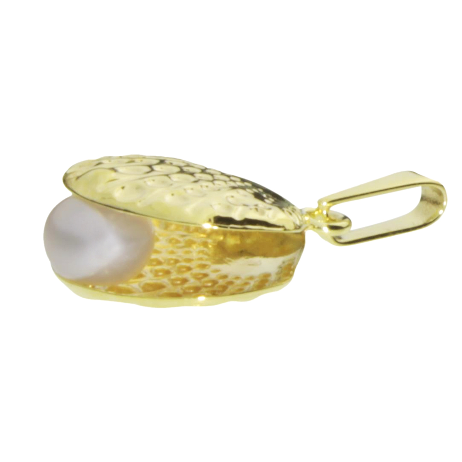 Anhänger Gold 333/000, Muschel, Süßwasserzuchtperle Anhänger Gold 333/000, Muschel, Süßwasserzuchtperle