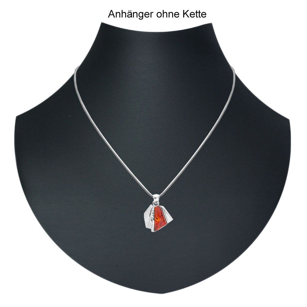 4250054295358-PT02 Anhänger Silber 925/000, Bernstein
