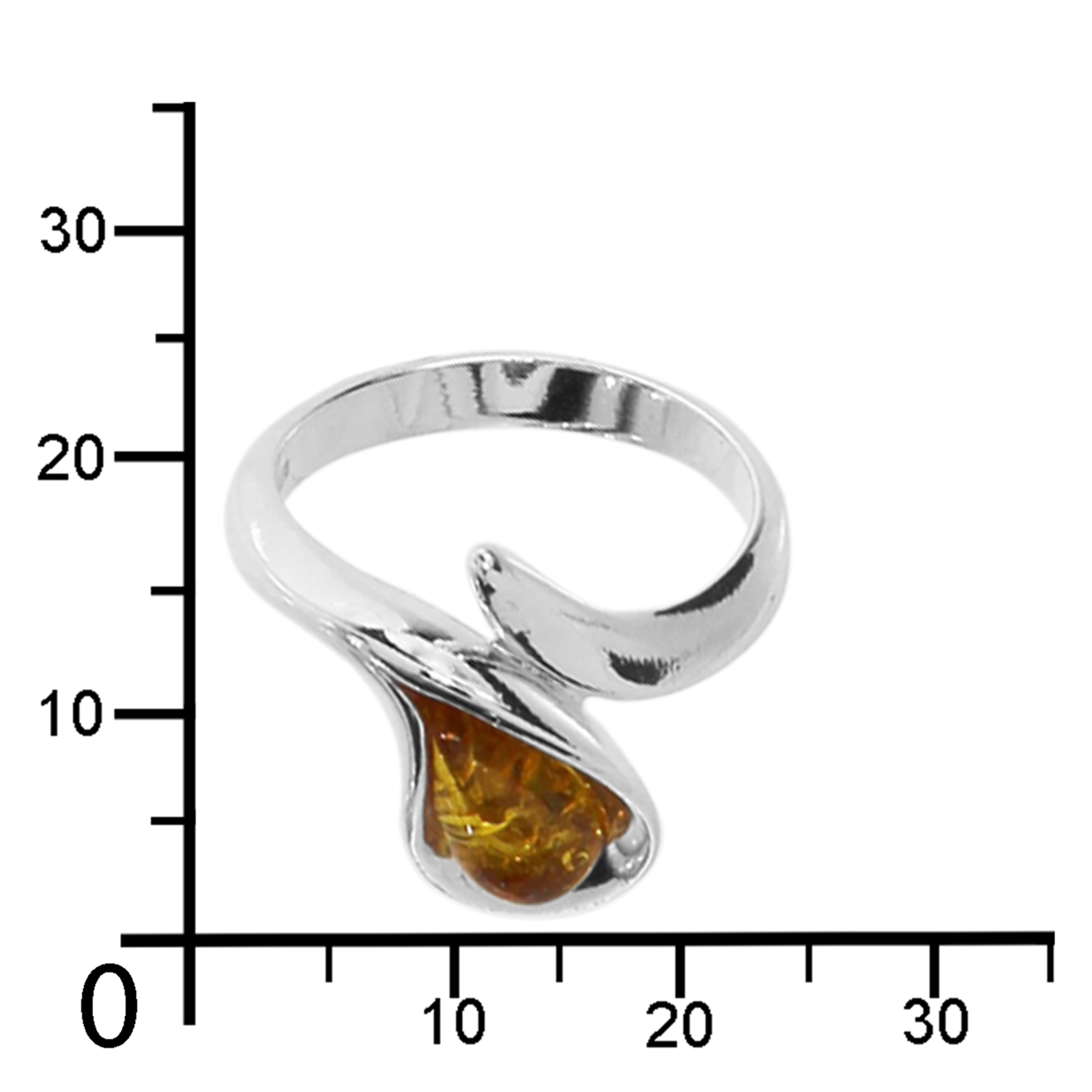 Ring Silber 925/000, Bernstein -Größe wählbar-     Ring Silber 925/000, Bernstein -Größe wählbar-