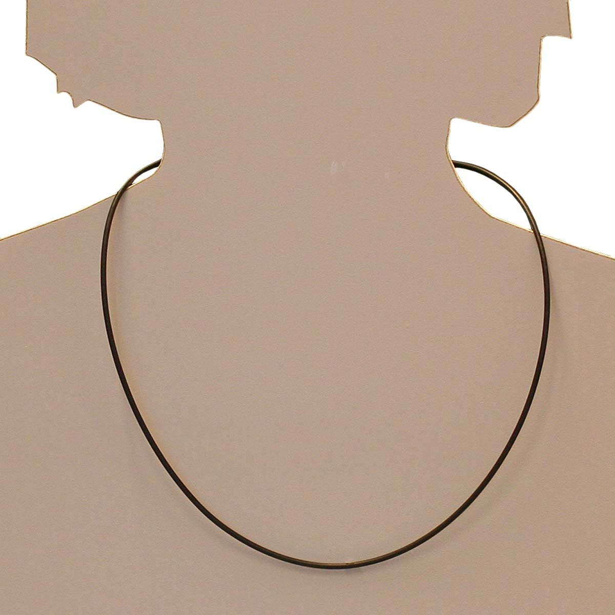 4250054211594-PT05 Kautschukband 3 mm, Bajonett Silber 925/000 -Länge wählbar-