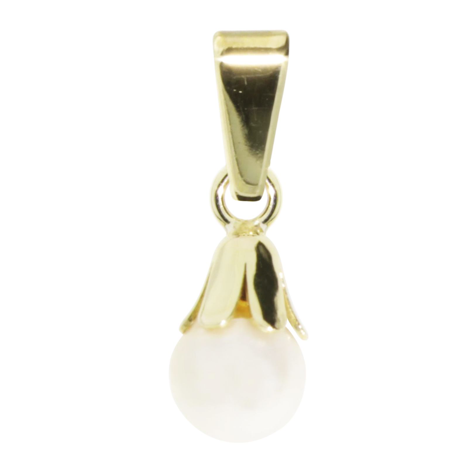 001-100358-0001 Anhänger Gold 333/000, Zuchtperle