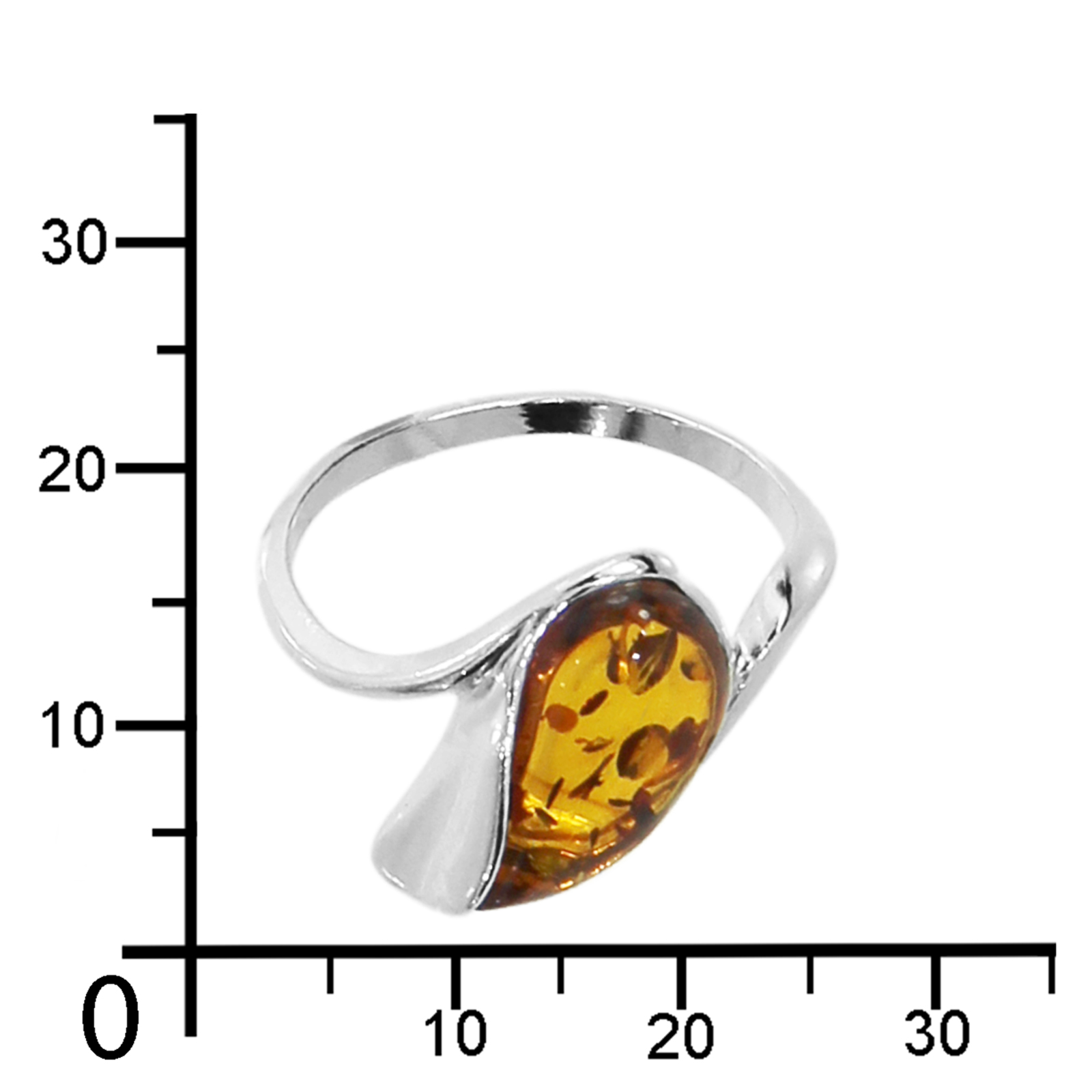 Ring Silber 925/000, Bernstein -Größe wählbar-  Ring Silber 925/000, Bernstein -Größe wählbar-