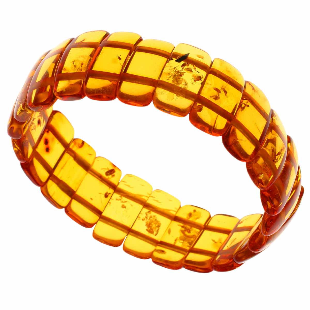 053-410061-2150 Bernsteinarmband, Gummizug