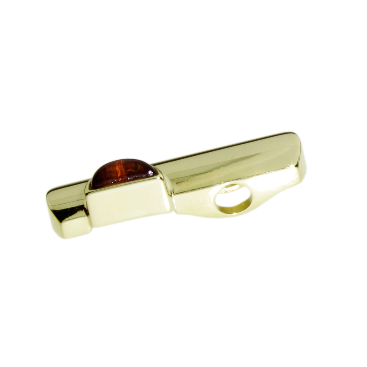 001-103380-00011 Anhänger-Gleiter Gold 333/000, Bernstein