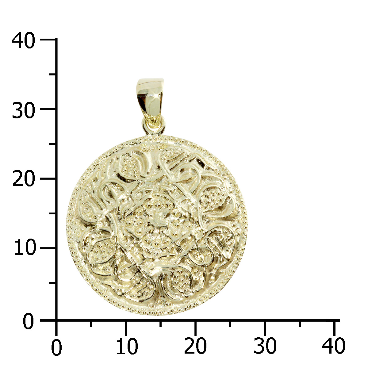 4250054223221-PT04 Anhänger Hiddensee, Gold 333/000